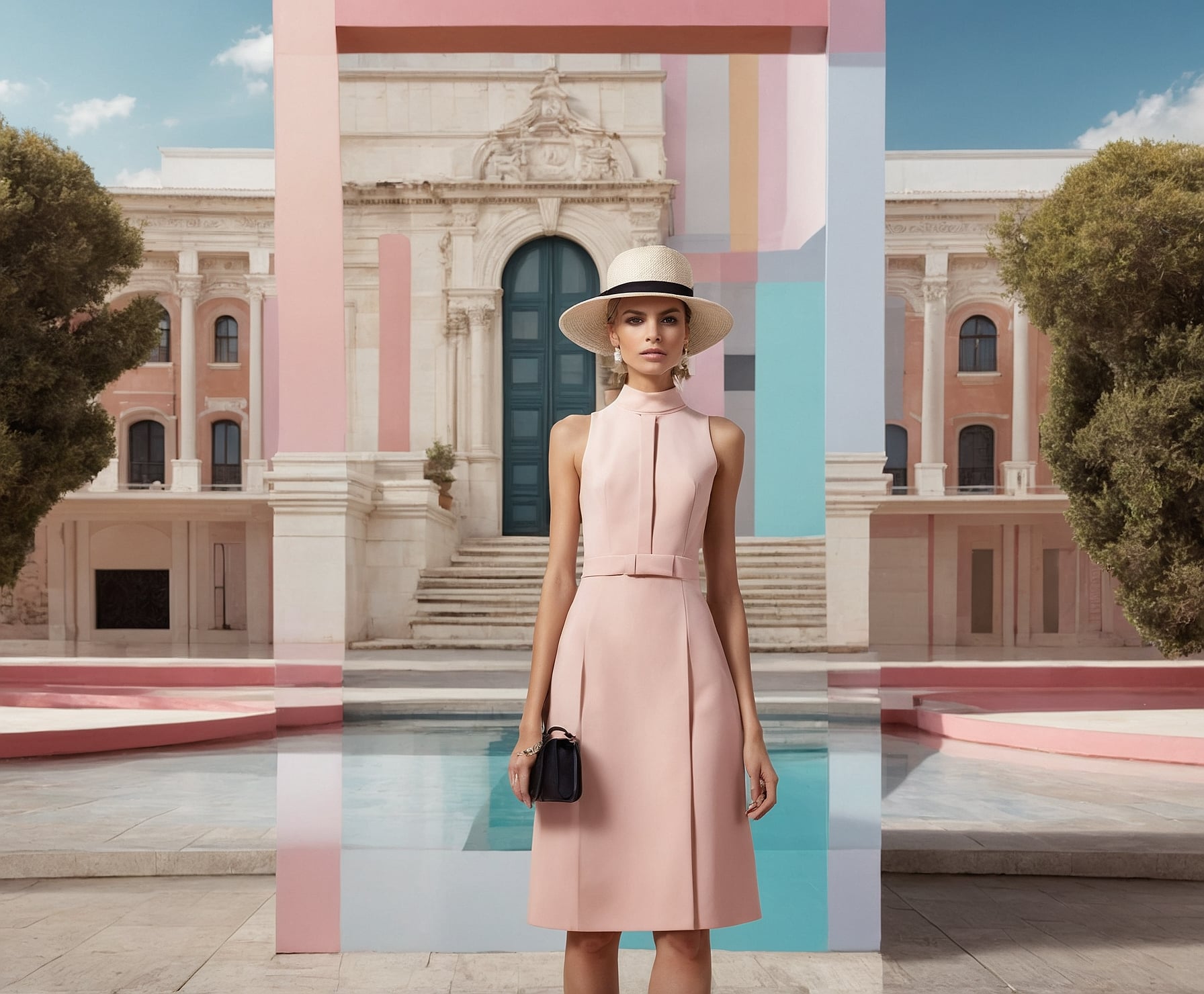 Moda primavera-verano moderna y elegante